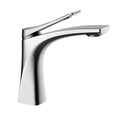 Modern Vessel Faucet Brass Lever Handles Low Arc with Water Hose Bathroom Vessel Faucet