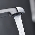 Modern basin tap lever handle copper low arc basin tap