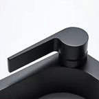 Modern vessel faucet brass lever waterfall spout sink faucet