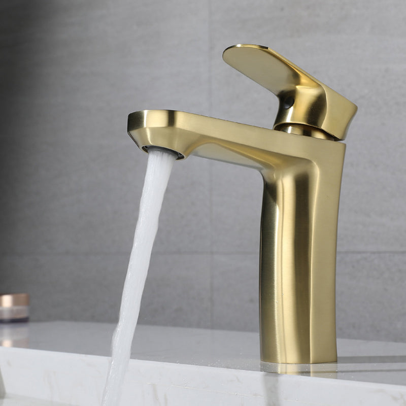 Square 1-Handle Basin Faucet 1 Hole Basin Faucet