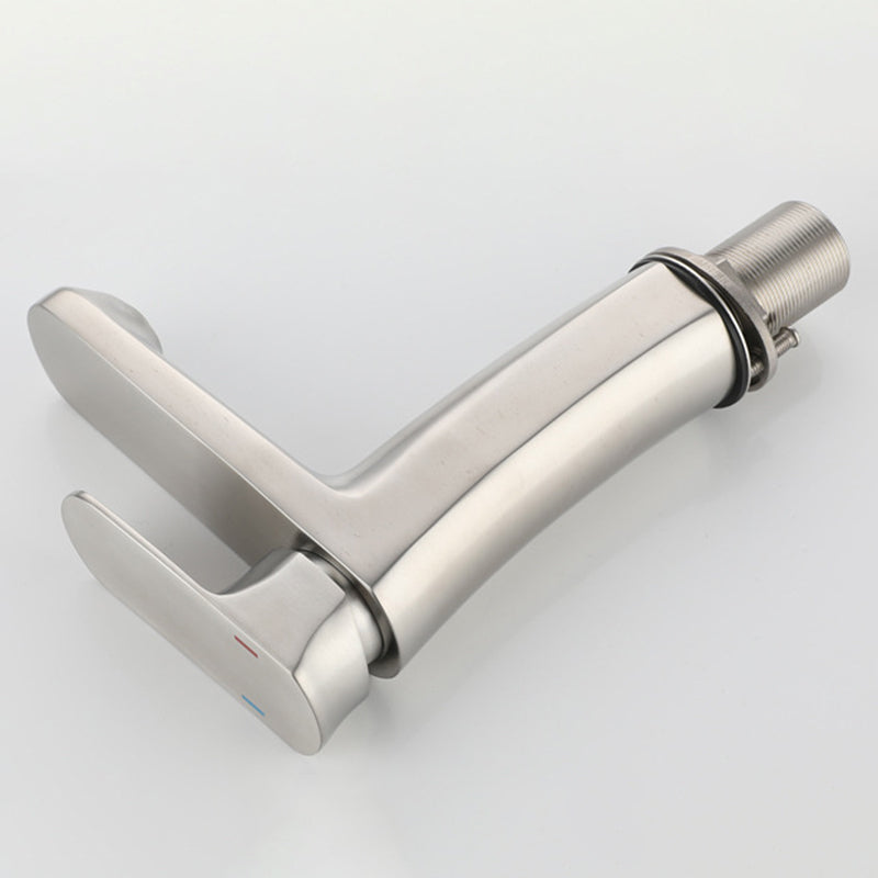 Square 1-Handle Basin Faucet 1 Hole Basin Faucet