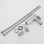 Square 1-Handle Basin Faucet 1 Hole Basin Faucet