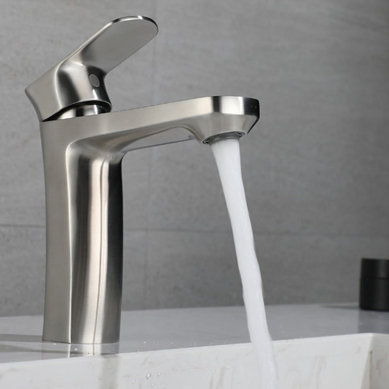 Square 1-Handle Basin Faucet 1 Hole Basin Faucet