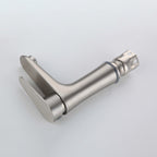 Round Single-Handle Bathroom Faucet Single Hole Sink Faucet in Chrome