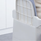 Modern Plastic Wall-mounted Toilet Bowl with Toilet Seat for the Bathroom