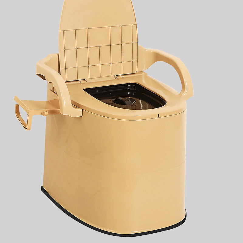 Modern Plastic Wall-mounted Toilet Bowl with Toilet Seat for the Bathroom