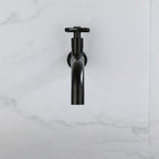 Modern 1-Hand Basin Faucet 1 Hole Wall Mounted Bathroom Faucet