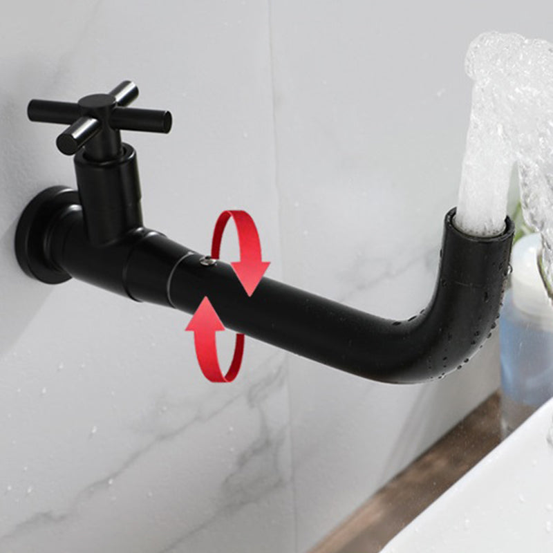 Modern 1-Hand Basin Mixer 1 Hole Wall Mounted Bathroom Faucet