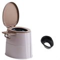 Modern flush toilet plastic round floor-mounted toilet bowl for bathroom