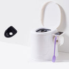 Floor-mounted Plastic WC One-piece WC Modern Toilet Bowl