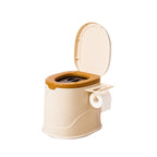 Floor-mounted Plastic WC One-piece WC Modern Toilet Bowl