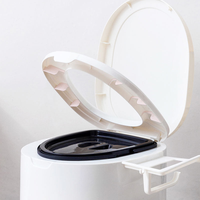 Floor-mounted Plastic WC One-piece WC Modern Toilet Bowl