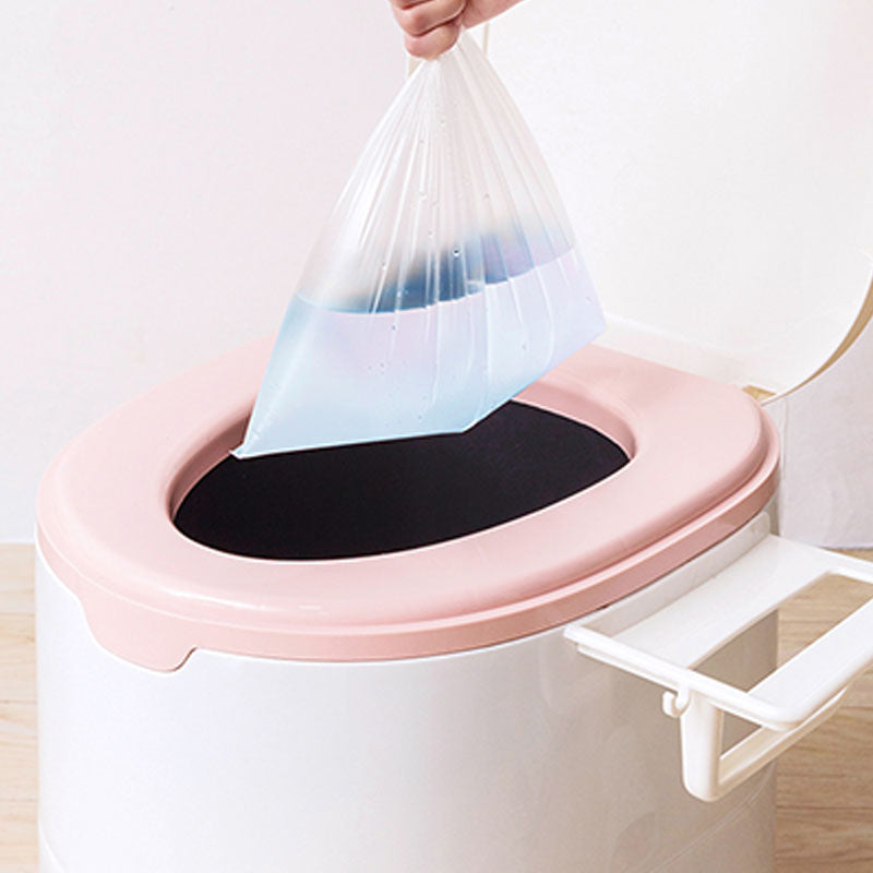 Floor-mounted Plastic WC One-piece WC Modern Toilet Bowl