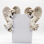 Set Door Frame Angel Wings Sculpture