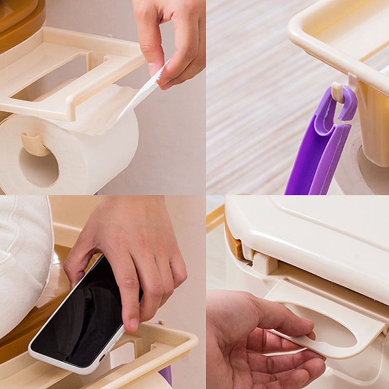 Contemporary Floor-Mounted Toilet Plastic WC for the Bathroom