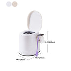 Contemporary Floor-Mounted Toilet Plastic WC for the Bathroom