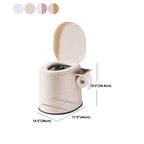 Contemporary Floor-Mounted Toilet Plastic WC for the Bathroom