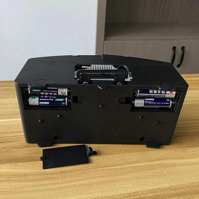 Automatic Playing Card Shuffler – Perfect for 2/4/6 Deck, Playing Card Shuffler Electric for Poker
