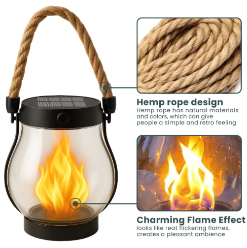 SolarGlowX — Create safe, magical nights filled with a real flame atmosphere without effort or risk