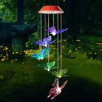Solar Butterfly Garden Lights with 7-Color LEDs for Outdoor Paths and Patios