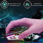 87-Key Mechanical Gaming Keyboard RGB Backlit Blue Switch