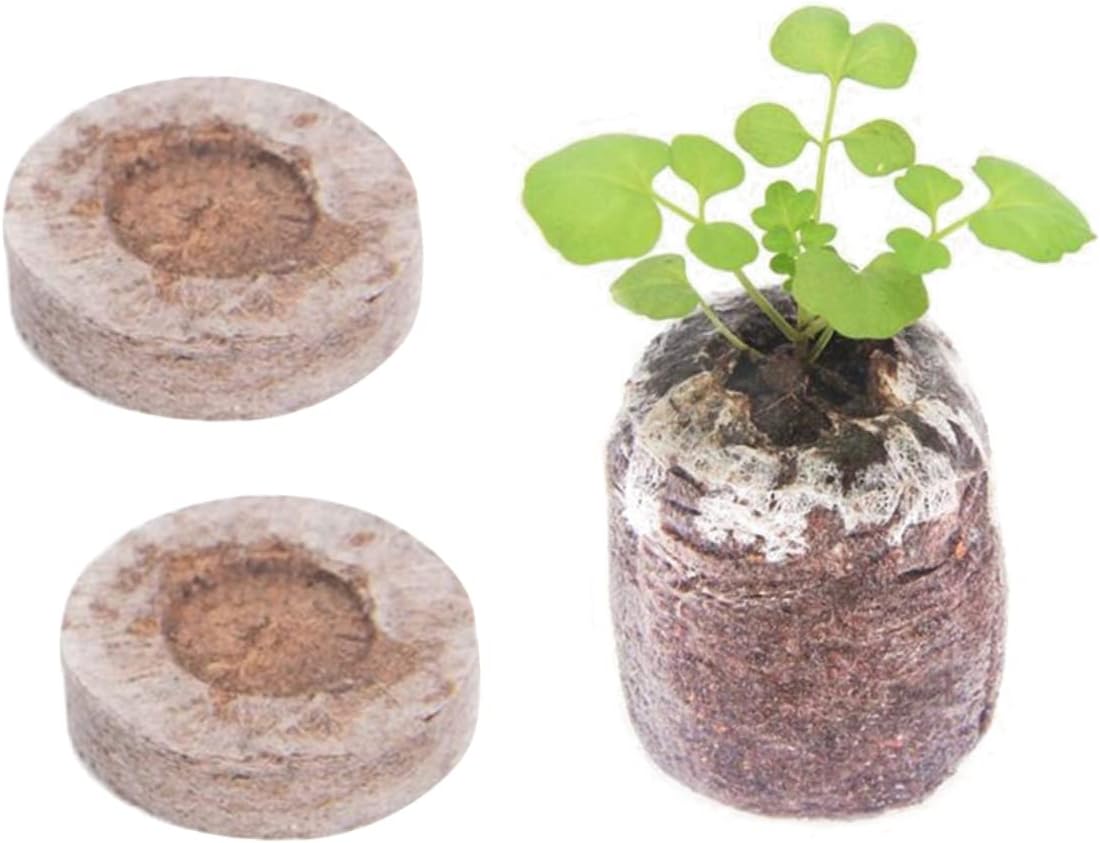 Coconut Fiber Peat Seedling Pellets – Starter for Seed Planting