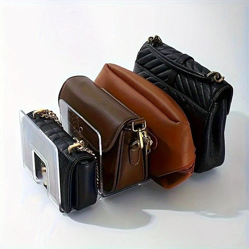 Three-Tier Bag Organizer Made from Clear ABS Plastic