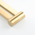 1-handle brushed nickel widespread faucet 1 hole wall-mounted bathroom faucet with brass