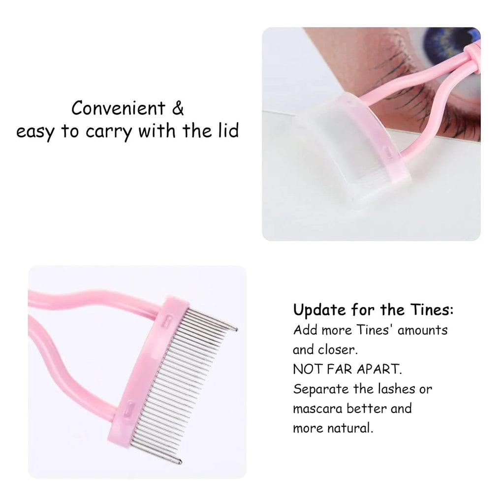 Precision Eyelash Comb & Separator for Flawless Eyelashes