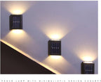 Solar Wall Lights Outdoor Waterproof LED Lamp