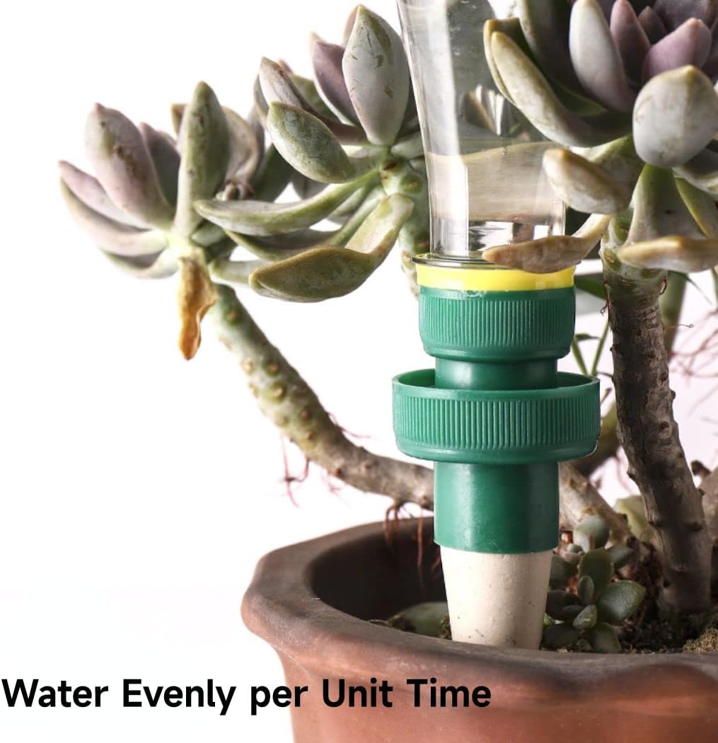Self-watering spikes for plants – Automatic drip tips for bottles