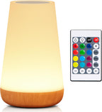 Night Light, LED Touch Bedside Table Lamp, 13 RGB Colours Changing