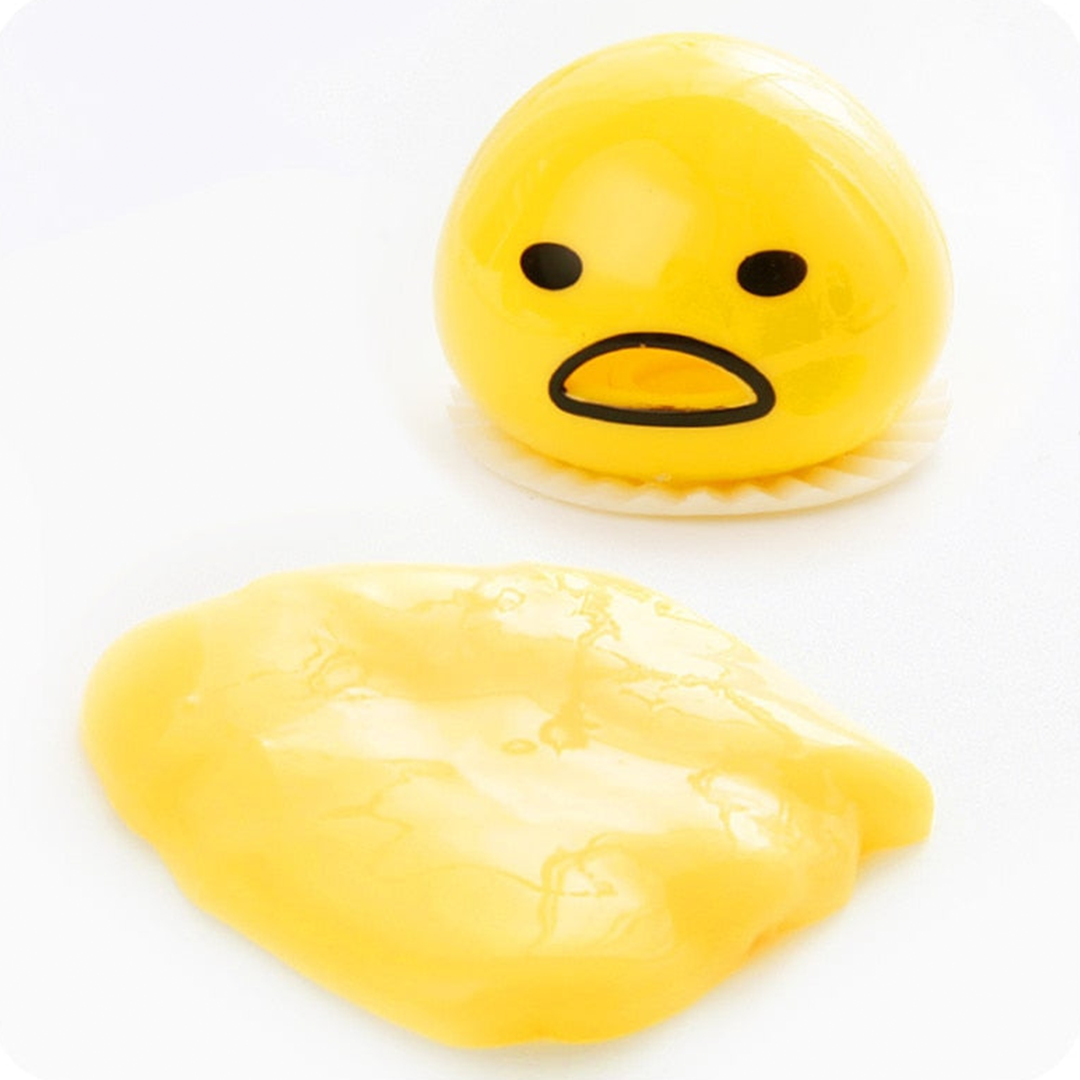 Egg yolk relaxation ball