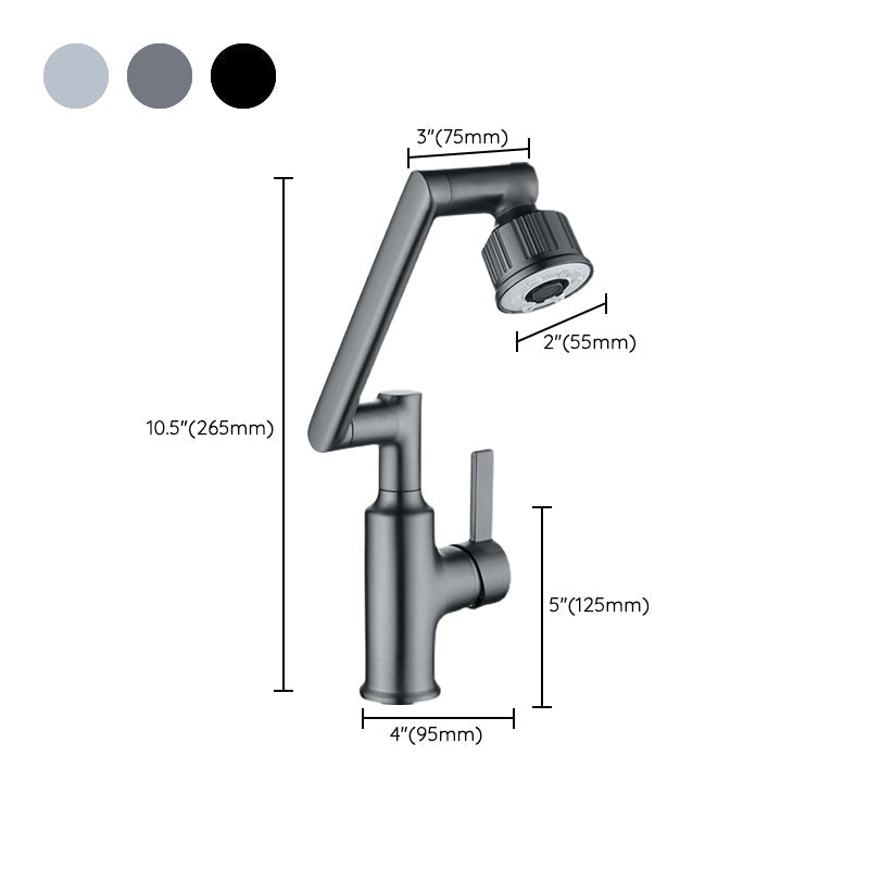 Contemporary Style Faucets Single Lever Basin Taps