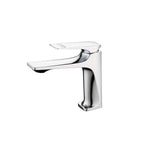 Modern Bathroom Faucet Brass Deep Curve Lever Handle with Faucet Hose