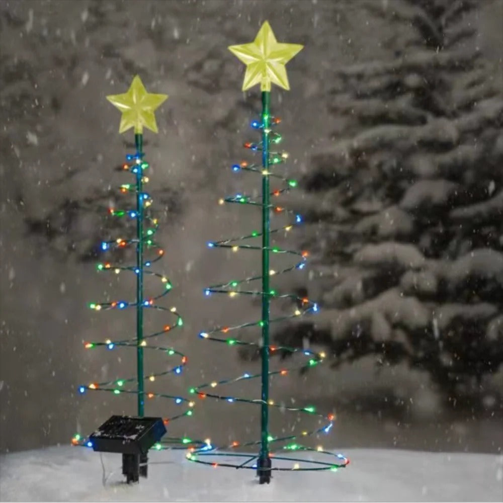 Brightree - Solar-powered Christmas lights for enchanting spaces