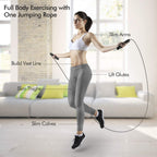 FlexiJump - Verstelbaar Tangle-Free Springtouw voor Fitness