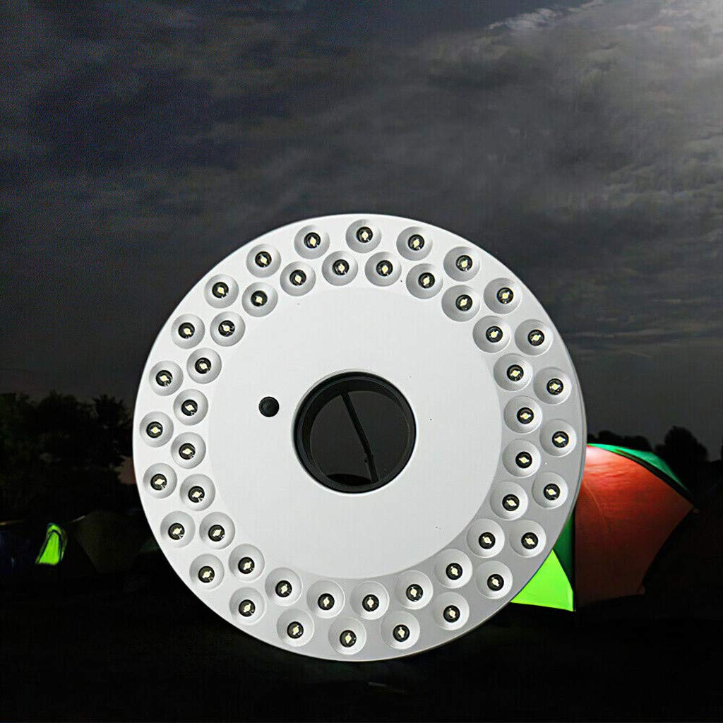 Solar LED Camping Lamp – Portable, Hanging Tent Light for Outdoor Activities