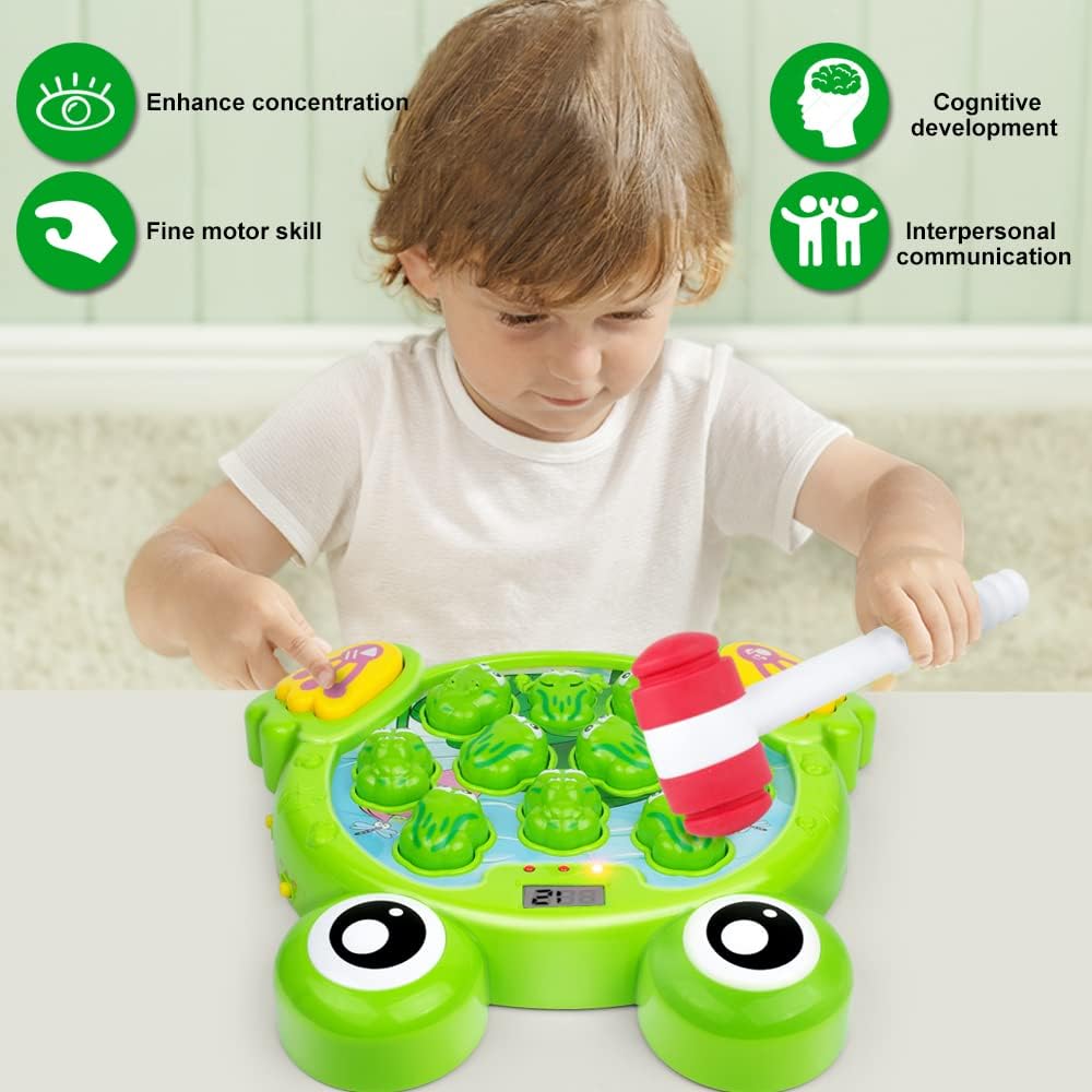 Interactive Frog Game for Toddlers - Play, Learn and Develop