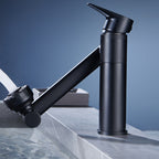 Modern Copper Low Arc Centerset Faucets Bathroom Sink Faucet