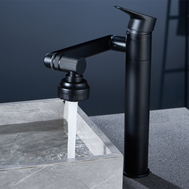 Modern Copper Low Arc Centerset Faucets Bathroom Sink Faucet