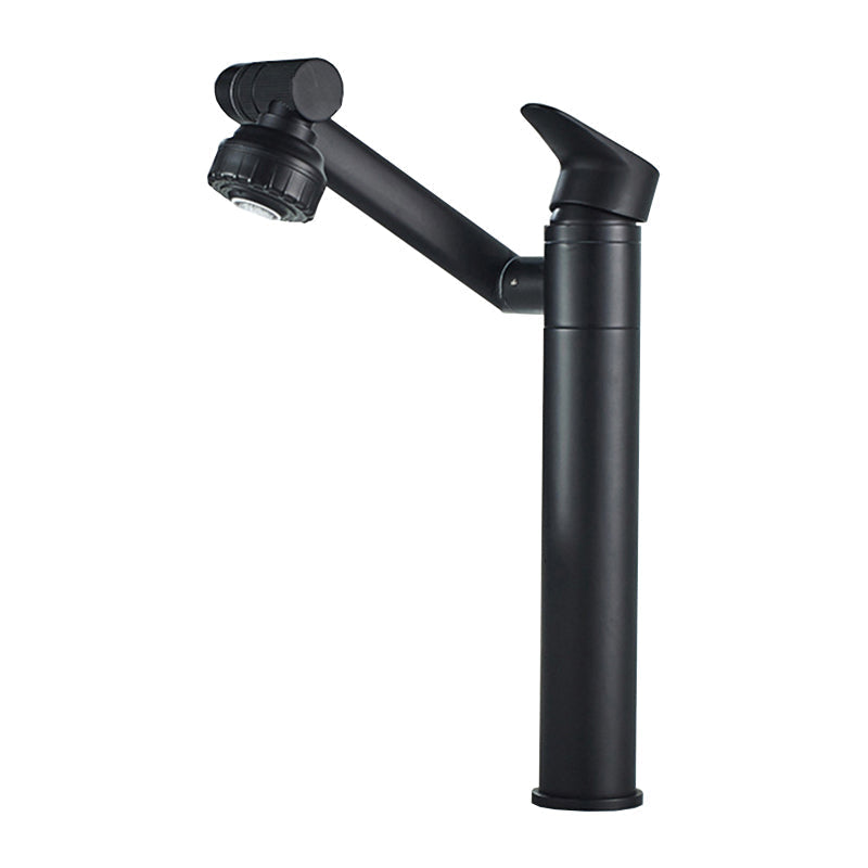Modern Copper Low Arc Centerset Faucets Bathroom Sink Faucet