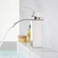 Waterfall Basin Tap Bathroom Faucet Lightweight Luxury Basin Faucet