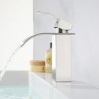 Waterfall Basin Tap Bathroom Faucet Lightweight Luxury Basin Faucet