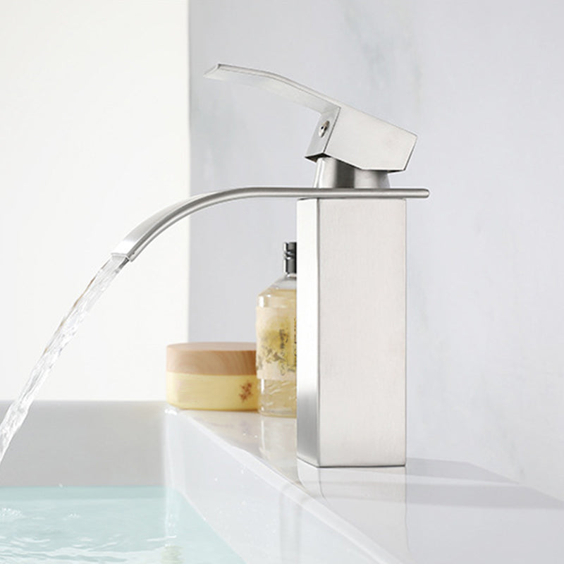 Waterfall Basin Tap Bathroom Faucet Lightweight Luxury Basin Faucet
