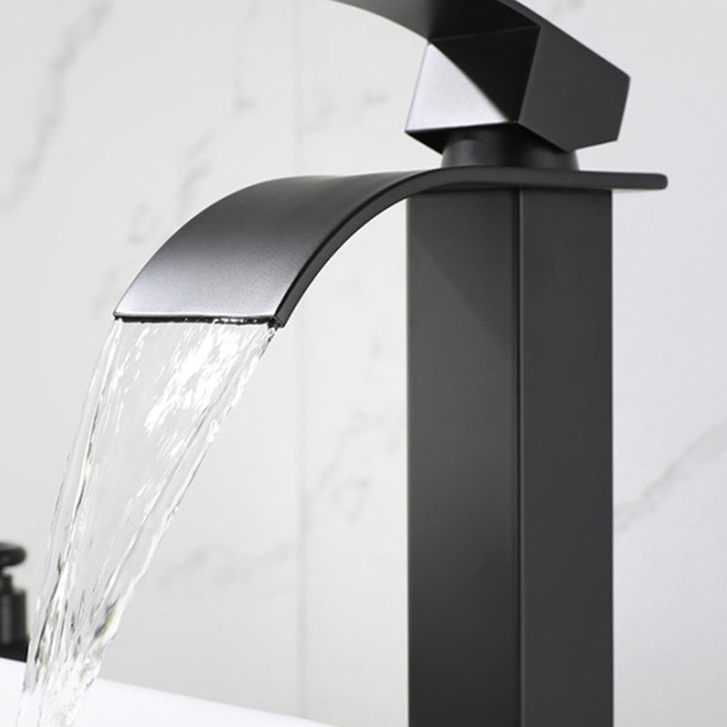 Waterfall Basin Tap Bathroom Faucet Lightweight Luxury Basin Faucet