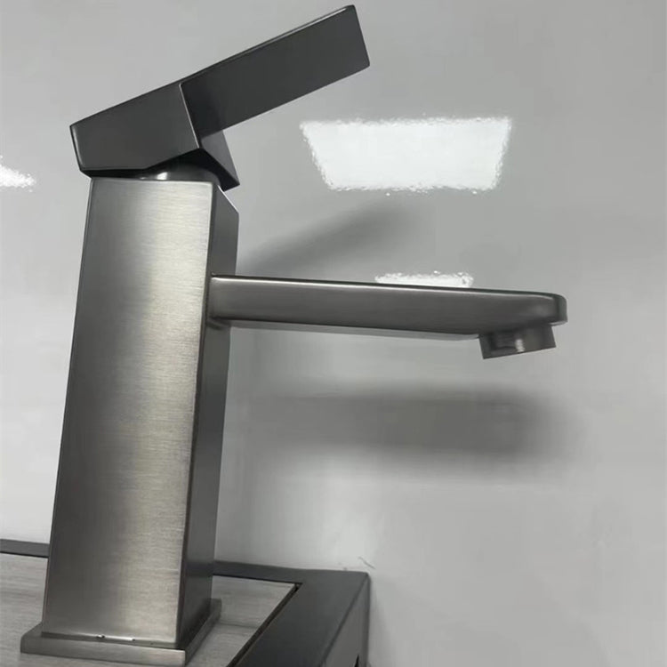 Contemporary Style Faucets Single Handle Basin Bathroom Faucet