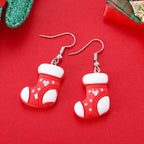 Creative Cartoon Christmas Earrings Fashion