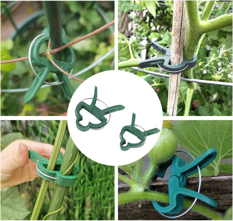 Garden clip set – plant loops for plant supports and garden care