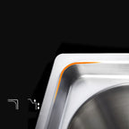 Classic Style Kitchen Sink Stainless Steel Kitchen Sink with Drainage Hole Kit